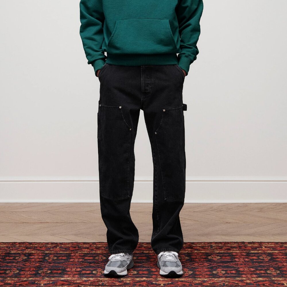 Aime Leon Dore Black Carpenter Pant